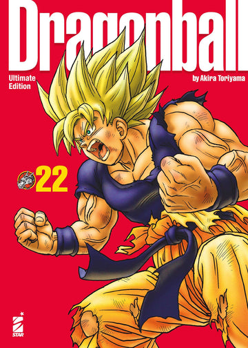 Copertina della pubblicazione Dragon Ball Ultimate Edition 22 di Edizioni Star Comics, con illustrazione originale e logo della serie.