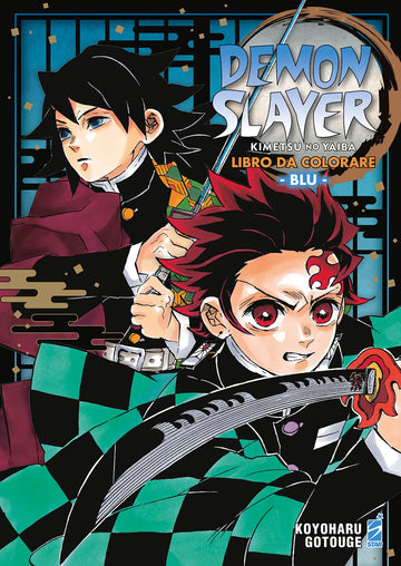 Libro Demon Slayer 2 Blu delle Edizioni Star Comics, copertina con illustrazione del manga Demon Slayer.