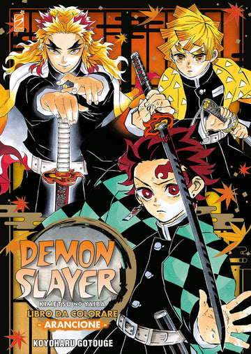 Libro Demon Slayer 3 Edizioni Star Comics, pubblicazione con copertina arancione e dettagli artistici visibili.