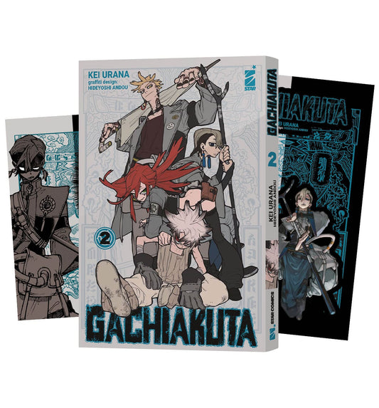 Copertina della pubblicazione GACHIAKUTA 2 VARIANT COVER EDIZIONI STAR COMICS, con illustrazione artistica dettagliata