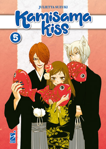 Copertina del quinto volume di KAMISAMA KISS NEW EDITION, pubblicazione di EDIZIONI STAR COMICS, con illustrazione del manga.