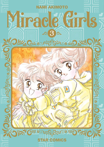 Copertina della pubblicazione Miracle Girls 3 di Edizioni Star Comics, con illustrazione colorata e dettagliata del fumetto.