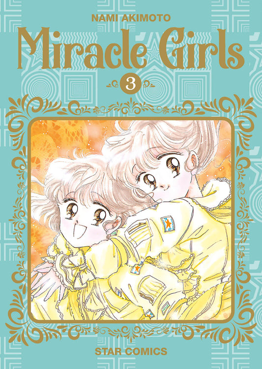 Copertina della pubblicazione Miracle Girls 3 di Edizioni Star Comics, con illustrazione colorata e dettagliata del fumetto.