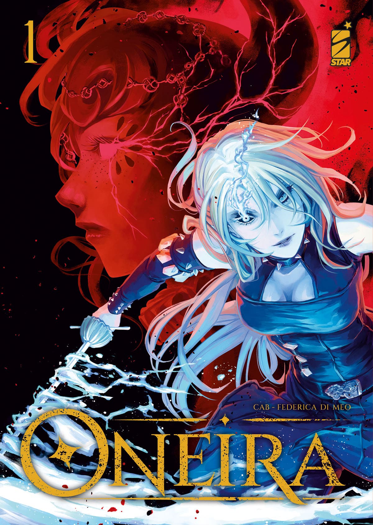 Copertina del fumetto ONEIRA 1 di Edizioni Star Comics, pubblicazione illustrata con dettagli artistici e titolo visibile.