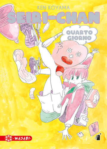 Copertina del libro "Seiri-chan Quarto Giorno" pubblicato da Edizioni Star Comics, con illustrazione colorata e dettagliata.