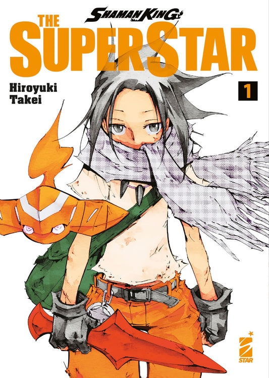 Copertina del fumetto Shaman King The Superstar 1 pubblicato da Edizioni Star Comics, con personaggi e arte della serie.