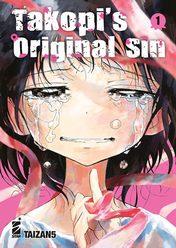 Copertina del fumetto TAKOPI'S ORIGINAL SIN 1 di EDIZIONI STAR COMICS, mostra il personaggio principale e il titolo della pubblicazione
