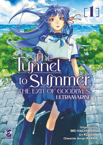 Copertina del fumetto "The Tunnel to Summer, The Exit of 1" pubblicato da Edizioni Star Comics, mostra illustrazione artistica.