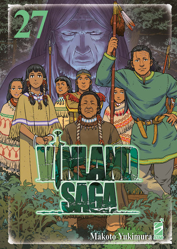Copertina del volume VINLAND SAGA 27 di Edizioni Star Comics, fumetto d'azione con personaggi in primo piano.
