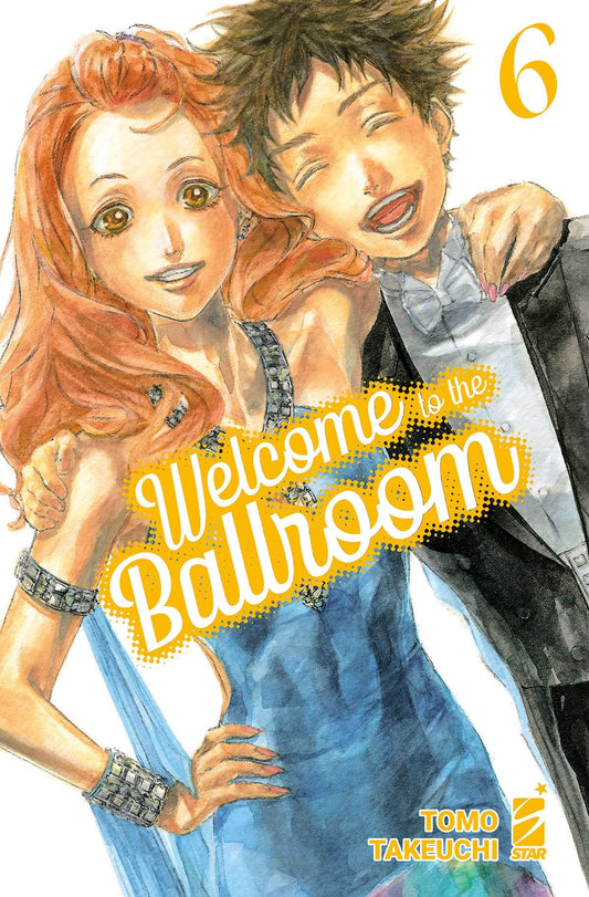 Copertina del libro "Welcome to the Ballroom 6" pubblicato da Edizioni Star Comics, con illustrazione artistica in primo piano.