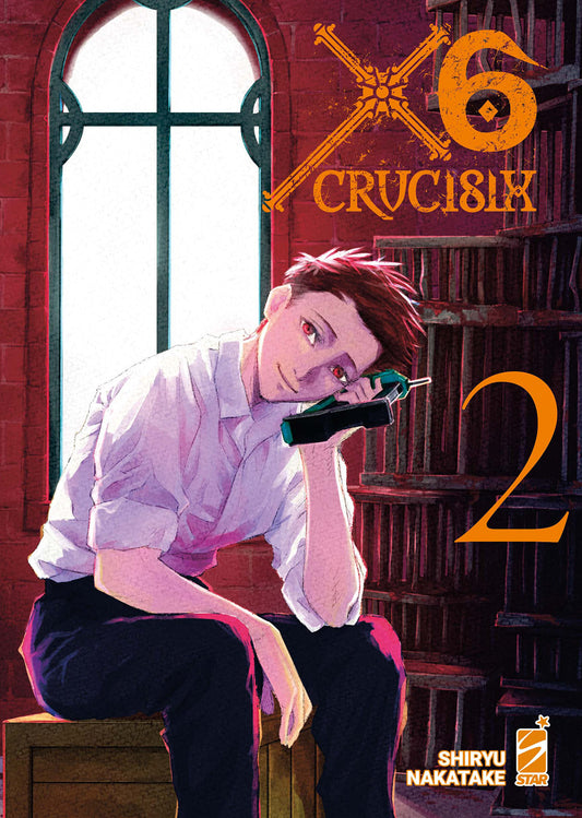 Copertina del fumetto X6 - Crucisix 2 di Edizioni Star Comics, pubblicazione con dettagli e illustrazioni a colori.