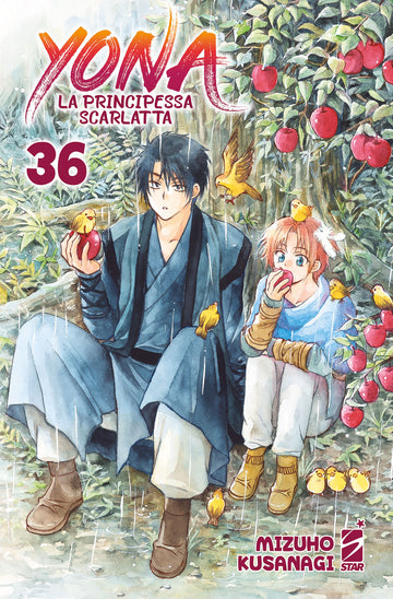 Copertina del libro YONA - La principessa scarlatta, pubblicazione di Edizioni Star Comics.