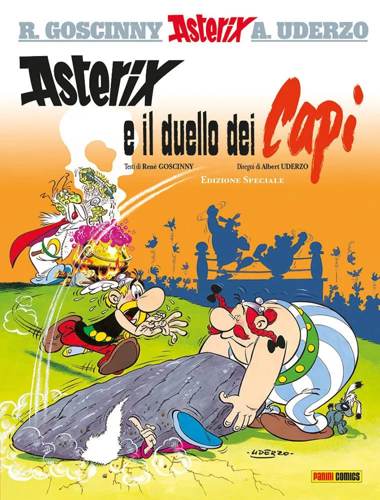 ASTERIX E IL DUELLO DEI CAPI ED SPE