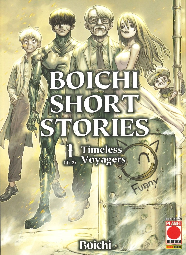 Copertina del libro "Short Stories 1 Timeless" di BOICHI, pubblicazione di Panini Comics con illustrazioni colorate.