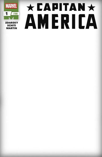 CAPITAN AMERICA 1 - BLANK VARIANT
