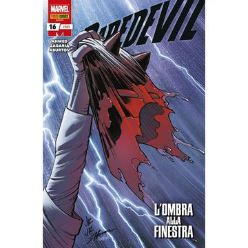 Pagina di copertina del fumetto Daredevil 161, pubblicazione di Panini Comics con illustrazione del supereroe Daredevil.