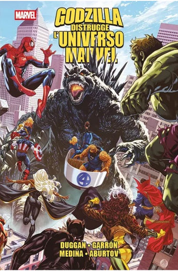 GODZILLA DISTRUGGE UNIVERSO MARVEL