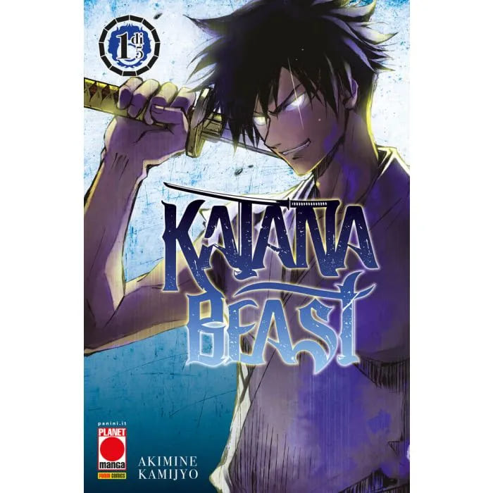 Copertina della pubblicazione KATANA BEAST 1 di Panini Comics, illustrazione dettagliata sulla copertina.