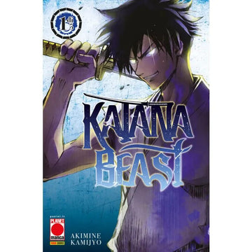 Copertina della pubblicazione KATANA BEAST 1 di Panini Comics, illustrazione dettagliata sulla copertina.