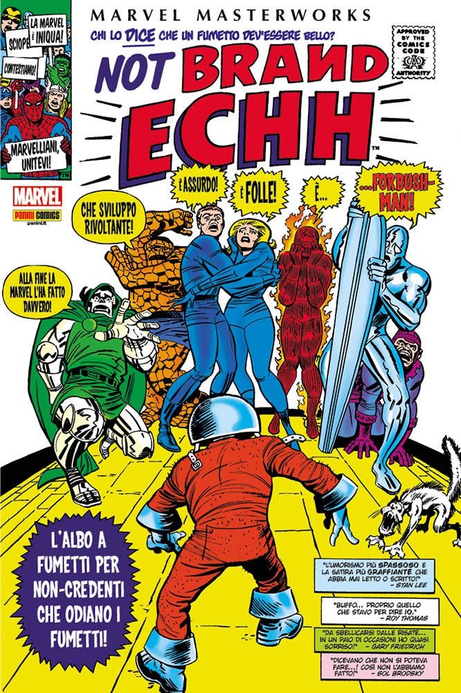 MARVEL MASTERWORKS NOT BRAND ECHH
