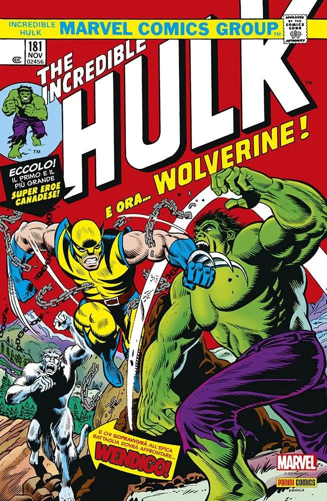 MARVEL REPL. - INCREDIBILE HULK 181