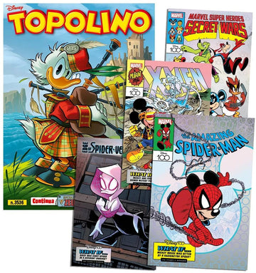 TOPOLINO 3536 + LITOGRAFIA 9-12