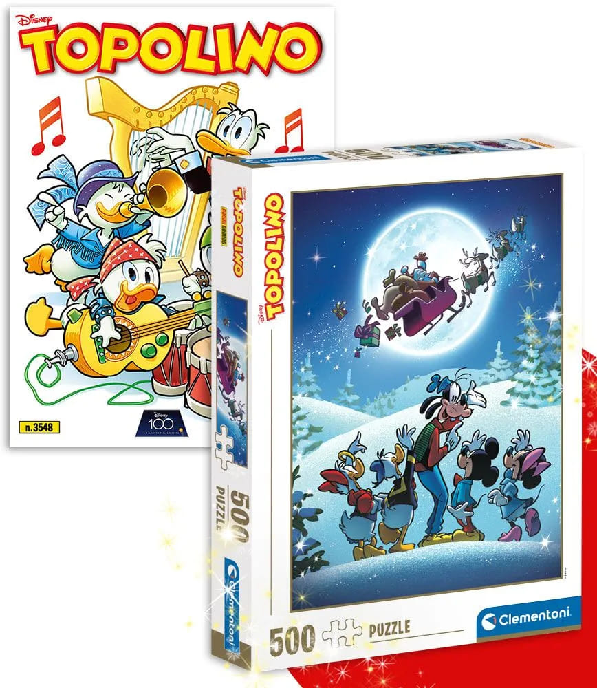 TOPOLINO 3548 + PUZZLE CLEMENTONI