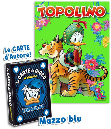 TOPOLINO 3586 CARTE MAZZO BLU