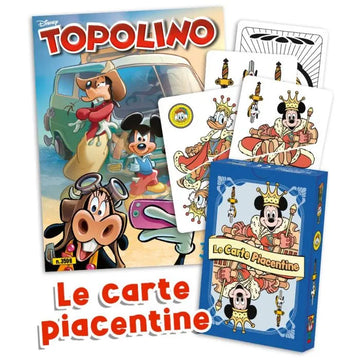 TOPOLINO 3598 + CARTE PIACENTINE