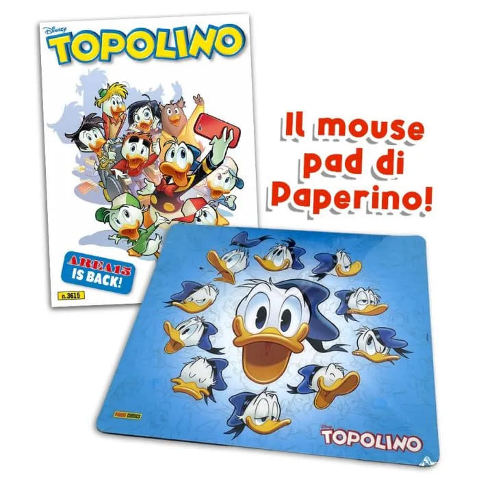 TOPOLINO 3615 + MOUSE PAD TOPOLINO