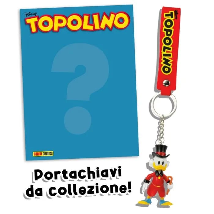 TOPOLINO 3618 PORTACHIAVI ZIO PAPER