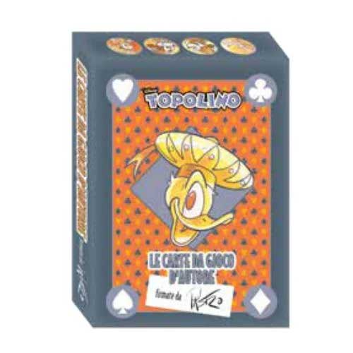 TOPOLINO 3637 + CARTE MAZZO NERO