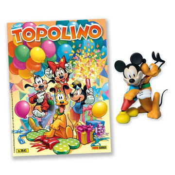 TOPOLINO 3641 STATUA TOPO E PLUTO