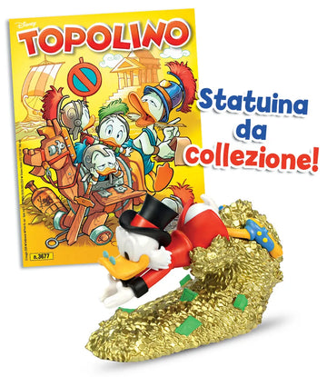 TOPOLINO 3677 + STATUA ZIO PAPERONE