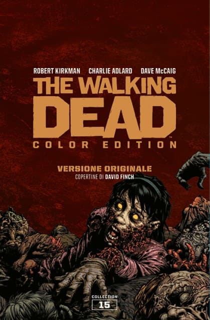 Custodia colorata per Kindle da 15 pollici con illustrazione di The Walking Dead, pubblicazione di Salda Press.