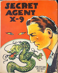 AGENTE SEGRETO X9 STRISCE 1934-1936