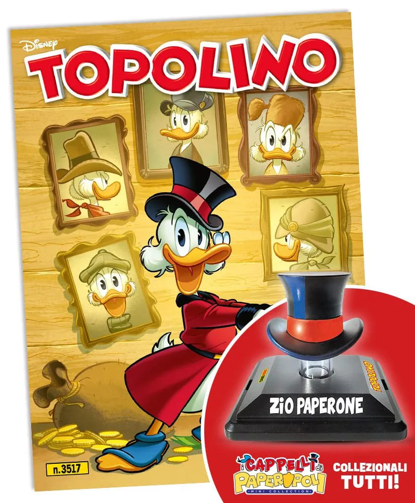 TOPOLINO 3517 + TUBA DI ZIO PAPERON