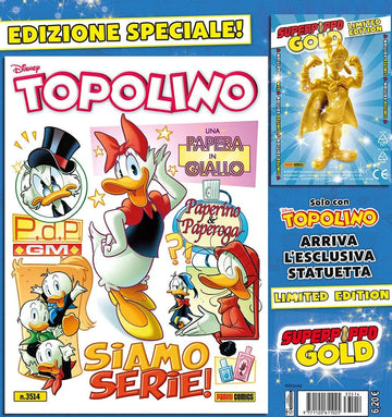 TOPOLINO 3514 + SUPERPIPPO GOLD ST.