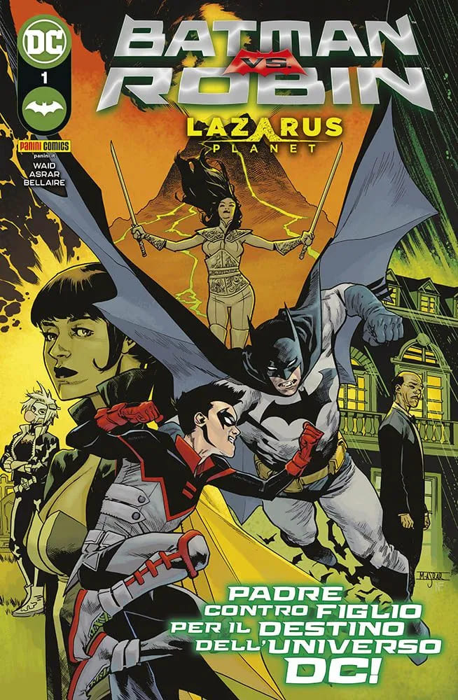 BATMAN VS ROBIN - LAZARUS PLANET 1