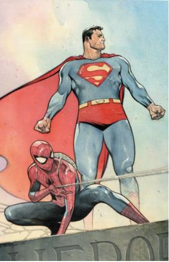 SUPERMAN/SPIDER-MAN INCENTIV COIPEL